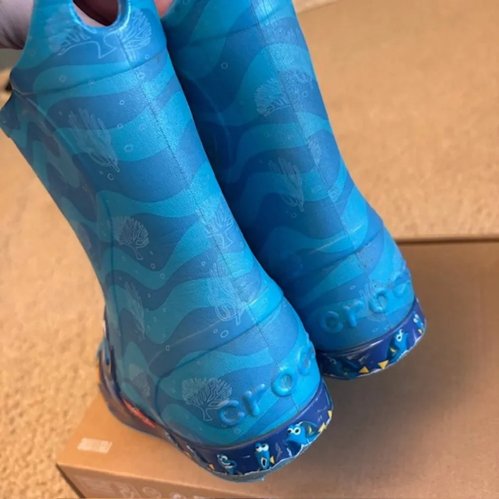 Crocs Kid's Finding Dory Nemo Rain Boots